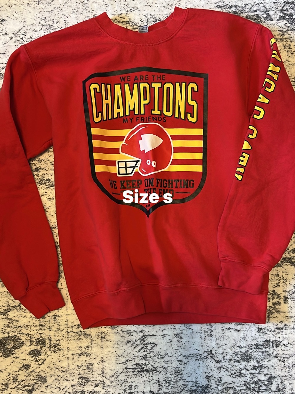 Chiefs Comfort Colors Crewneck